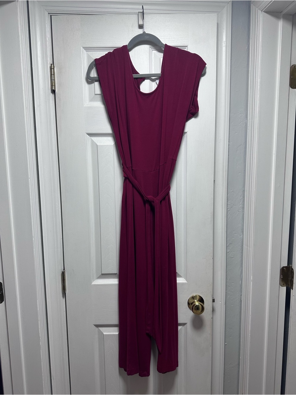 Women's Cap-Sleeve jumpsuit